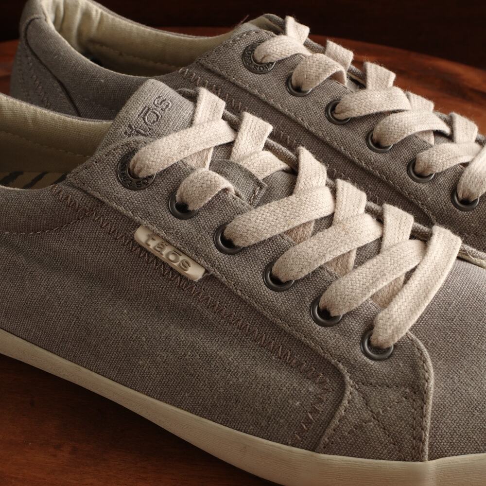 Taos Sneakers WMS SZ 10W Light Gray Star Casual Low Comfort Walking Neutral Shoe - Picture 6 of 13